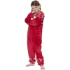 New Gifi Pyjama combinaison de Noël enfant rouge blanc