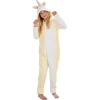 Sale Gifi Pyjama combinaison licorne jaune et blanc 10-12 ans