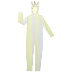 Hot Gifi Pyjama combinaison licorne jaune et blanc Taille S