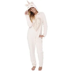 Hot Gifi Pyjama combinaison licorne rose femme Taille XS
