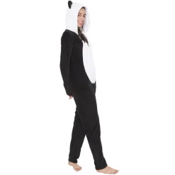 Discount Gifi Pyjama combinaison panda noir blanc femme Taille XS