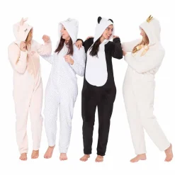 Discount Gifi Pyjama combinaison princesse blanc doré femme Taille XS