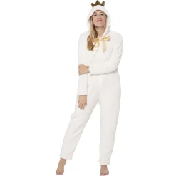 New Gifi Pyjama combinaison princesse blanc doré femme Taille L