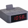 Radio réveil Homday X-Pert avec support Smartphone gris*Gifi Online