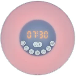 Radio réveil lumineux connecté Homday Xpert*Gifi Discount