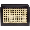 Range courrier cannage rotin naturel noir*Gifi Online