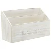 Gifi Range courrier 3 compartiments mdf naturel