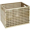 Range document en bois beige 26x33xH7cm*Gifi Outlet