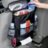 Gifi Rangement pour dos de siège de voiture avec sac isotherme noir