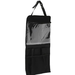 Gifi Rangement pour dos de siège de voiture avec pochette noir