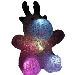 Gifi Renne lumineux multicolore h. 17 cm