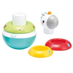Gifi Eveil<Roly Poly 2en1 culbuto et anneaux multicolore