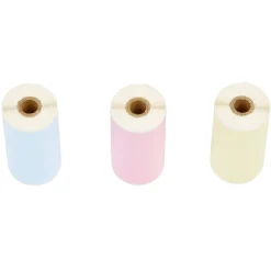 Rouleau autocollant coloré x 3 pour imprimante Printick*Gifi Clearance