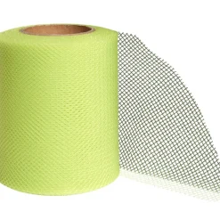 Gifi Rouleau de tulle vert anis 20 m