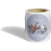 Rouleau étiquette autocollante motif nature Merry and bright Ø3cm x50*Gifi Sale