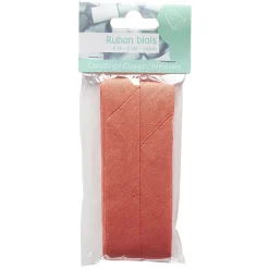 Gifi Ruban biais en coton rouge