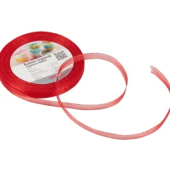 Gifi Ruban organdi rouge 20 m
