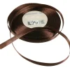 Gifi Ruban satin chocolat
