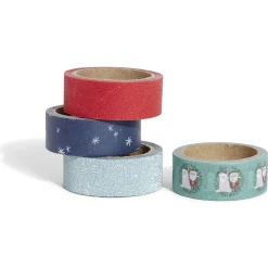 Ruban washi tape Noël enfant 4m x4*Gifi Online