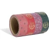 Ruban washi tape Noël traditionnel rouge vert doré 4m x4*Gifi Online