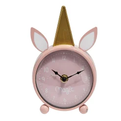 Réveil enfant en fer design Licorne rose*Gifi Best