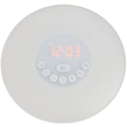 Réveil lumineux multicolore simulateur de jour*Gifi Sale