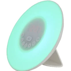 Réveil lumineux multicolore simulateur de jour*Gifi Sale
