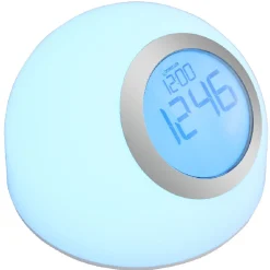 Réveil lumineux multicolore simulateur de jour*Gifi Best