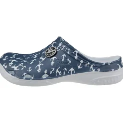 Outlet Gifi Sabot Hipps enfant motif ancre bleu et blanc 30 à 35