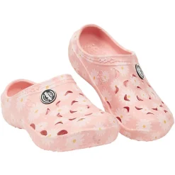 Gifi Sabot Hipps enfant été motif fleur rose 28/29