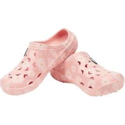 Gifi Sabot Hipps enfant été motif fleur rose 28/29