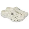 Outlet Gifi Sabot Hipps femme imprimé camouflage beige 40/41