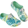 New Gifi Sabot Hipps femme imprimé ropical 38/39