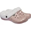 Discount Gifi Sabot Hipps fourré femme hiver rose argenté 36/37
