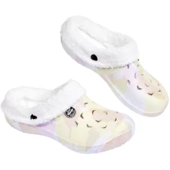 New Gifi Sabot Hipps fourré imprimé multicolore pour femme 38/39