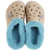 Gifi Sabot Hipps fourrés femme hiver bicolore bleu/taupe 36/40