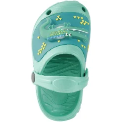 Outlet Gifi Sabot lumineux vert crocodile