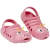 Gifi Sabots enfant EVA chenille rose T26/29