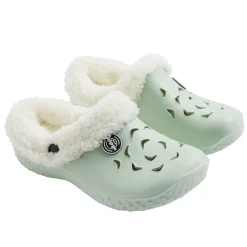 Hot Gifi Sabots enfant Hipps fourrés bleu azur T30/31