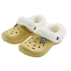 Outlet Gifi Sabots enfant Hipps fourrés jaune T24/25