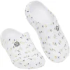 Hot Gifi Sabots Hipps Femme plastique blanc motif tricolore T40/41