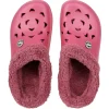 Outlet Gifi Sabots Hipps fourrés femme rose fuschia