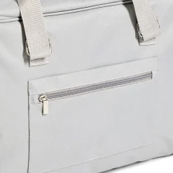 Best Gifi Sac cabine multi-compartiments polyester gris 45x21xH32cm