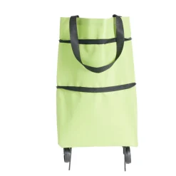New Gifi Sac de courses ajustable à roulettes 20L orange ou vert