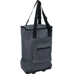 Hot Gifi Sac de courses 30L pliable avec 2 roues - L33xl20xH92cm