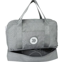 Gifi Sac de sport gris avec compartiment à chaussures
