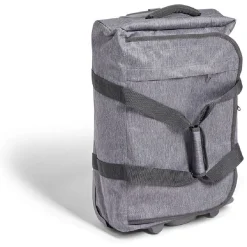 Discount Gifi Sac de voyage cabine trolley à roulettes gris 33L