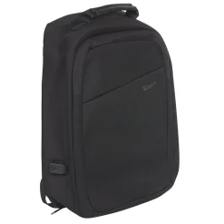 New Gifi Sac à dos antivol avec port USB intégré uni noir