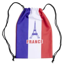 Clearance Gifi Sac à dos Happy Party polyester tricolore bleu, blanc, rouge