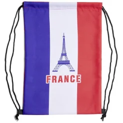 Clearance Gifi Sac à dos Happy Party polyester tricolore bleu, blanc, rouge